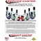 Service Caster 3.5 Inch Blue Polyurethane Swivel 1-7/8 Inch Expanding Stem Caster Brake, 2PK SCC-EX20S3514-PPUB-BLU-2-TLB-2-MTG21 - alternate 3